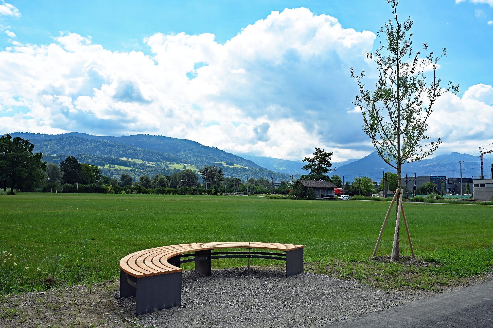 Kurze Wege und eine naturnahe Gestaltung standen bei der Planung im Mittelpunkt.