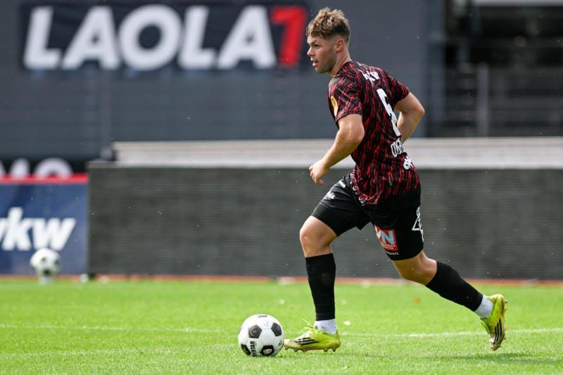 Niklas Pertlwieser im Test Spiel gegen SW Bregenz. Lerch