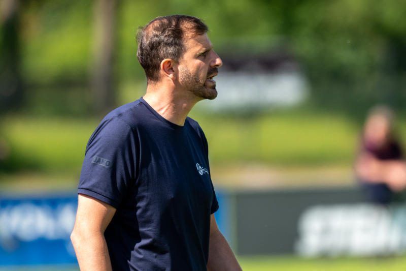 Meistermacher Ali Özkan ist optimistisch. VN-SERRA