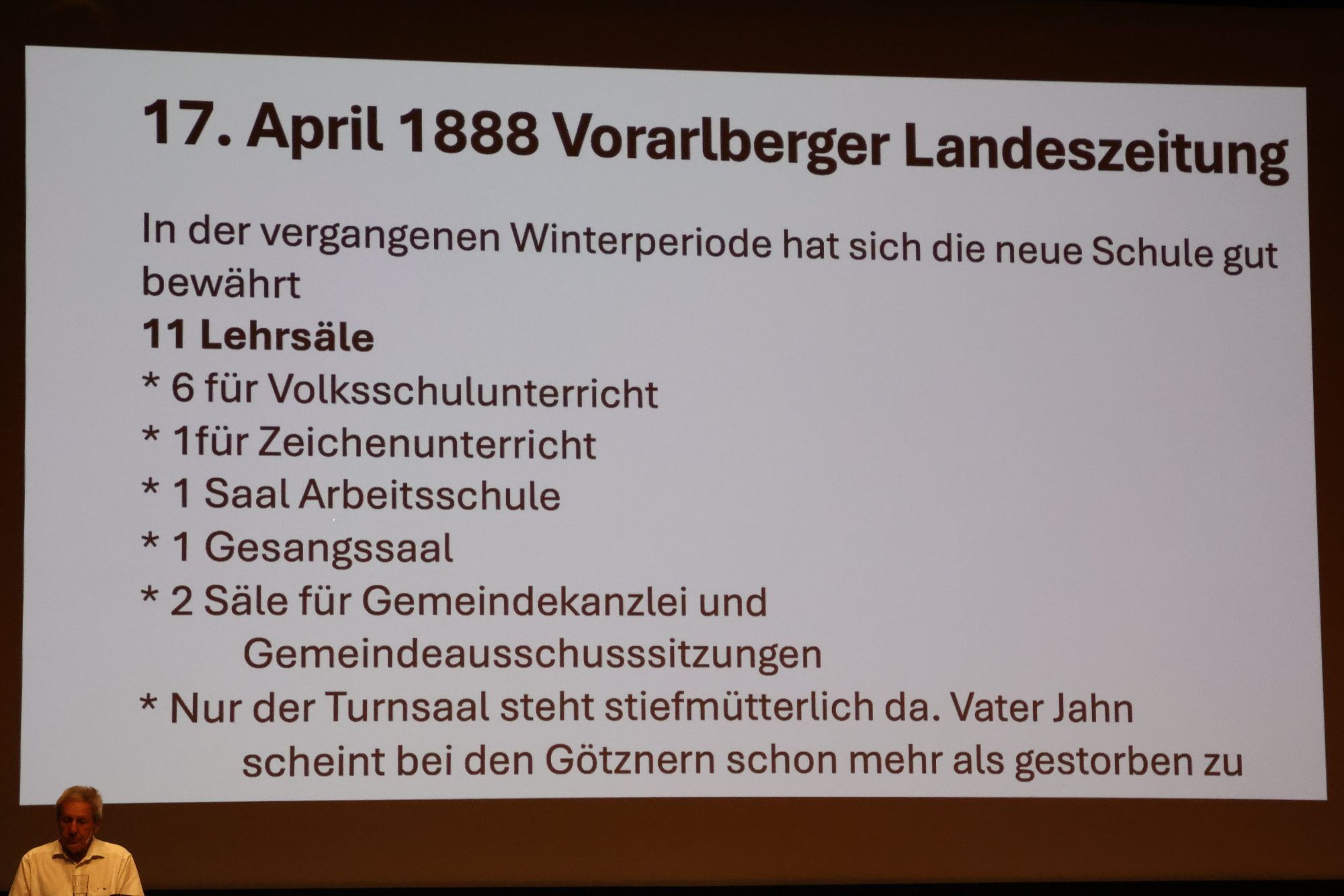 250 Jahre eindrucksvolle Schulgeschichte