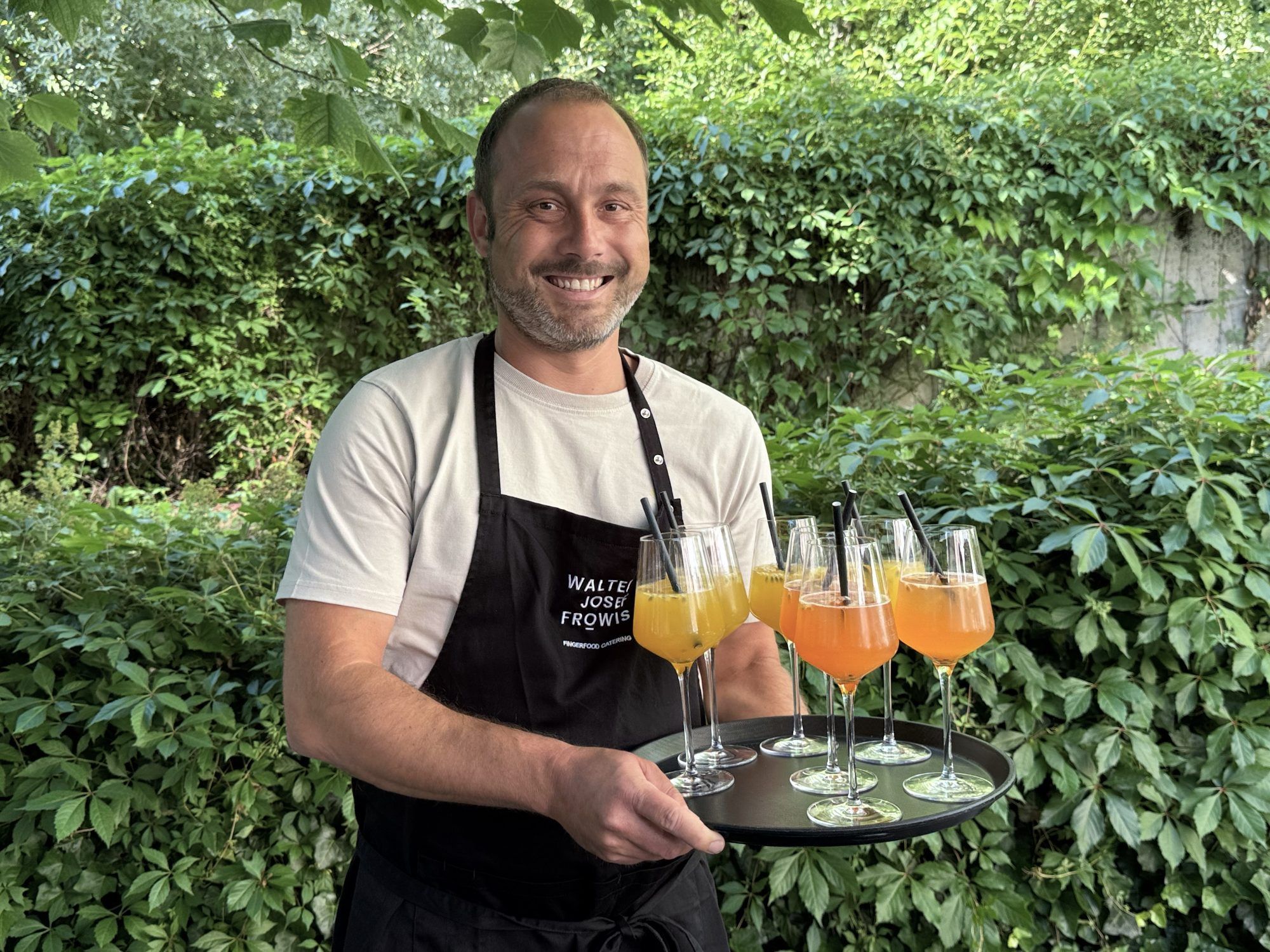 Albrecht Metzler servierte feine Drinks.