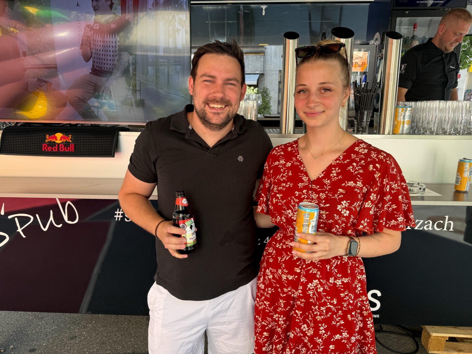 Helen Peter und Benjamin Magerl (Elektro Puschnig)
