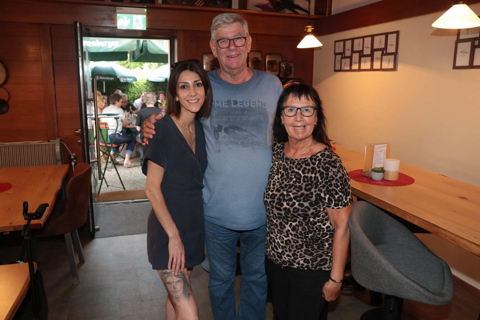 Sezen Ider, Hilmar und Anita Reis.