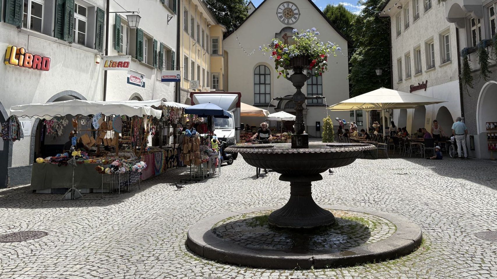 Hitze in Vorarlberg: Hier findest du Brunnen, Sprühnebel und kühle Orte