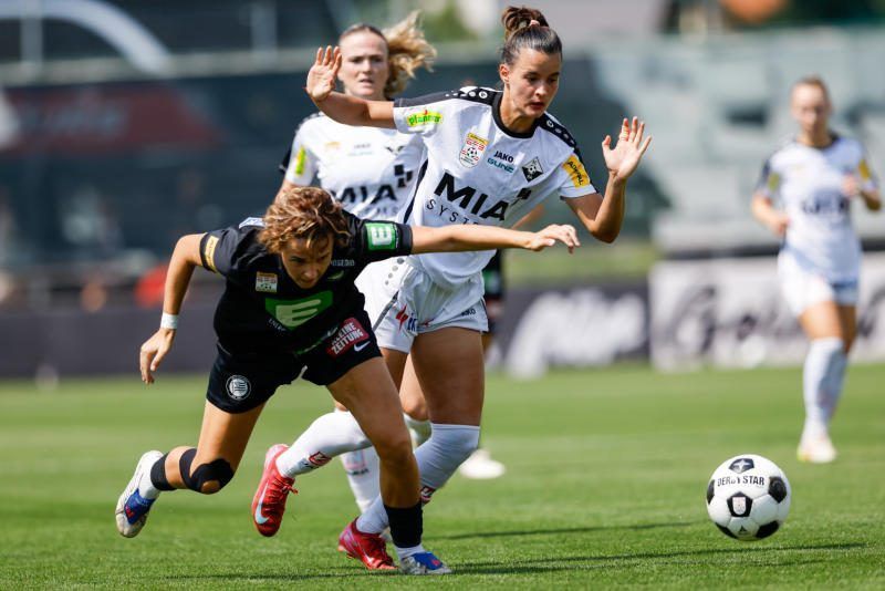 Impressionen vom Spiel SK Sturm Graz Frauen - SCR Altach Frauen. Alle Fotos: Gepa