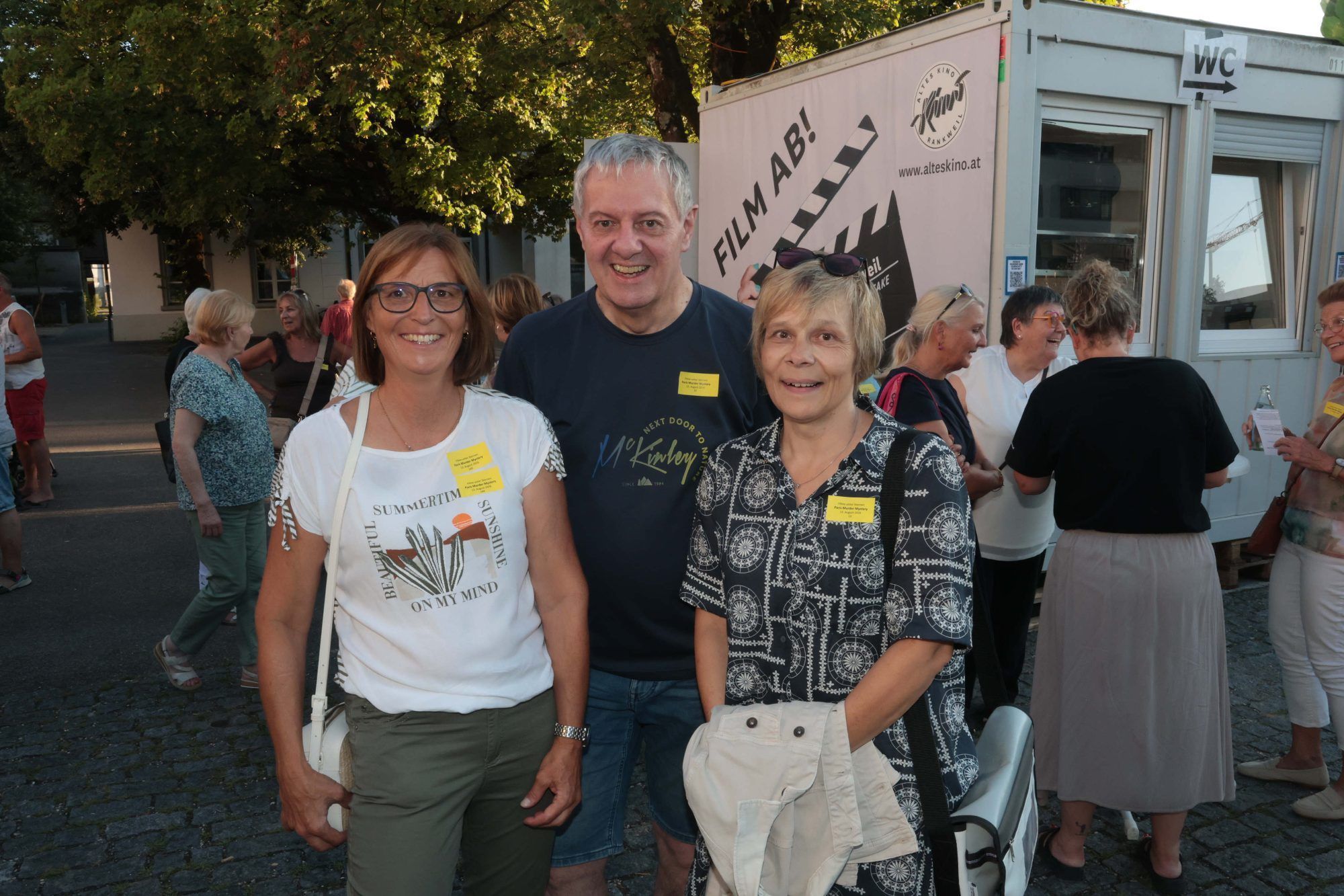 Clubmitglieder Ingeborg Gamon, Markus Senekowitsch und Sabine Breuß.