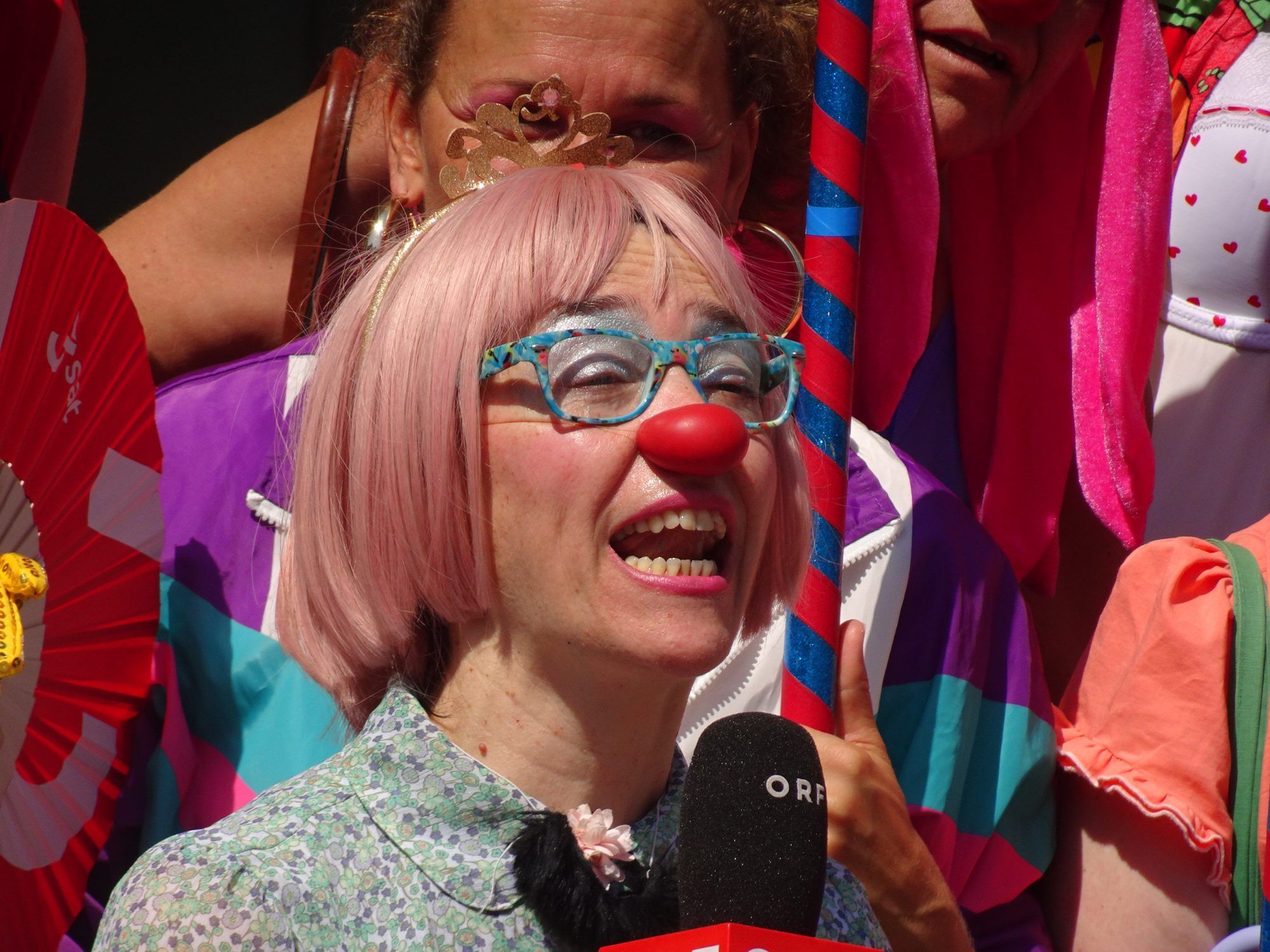 Noch bis Sonntag steht Dornbirn ganz im Zeichen der zeitgenössischen Clownerie.