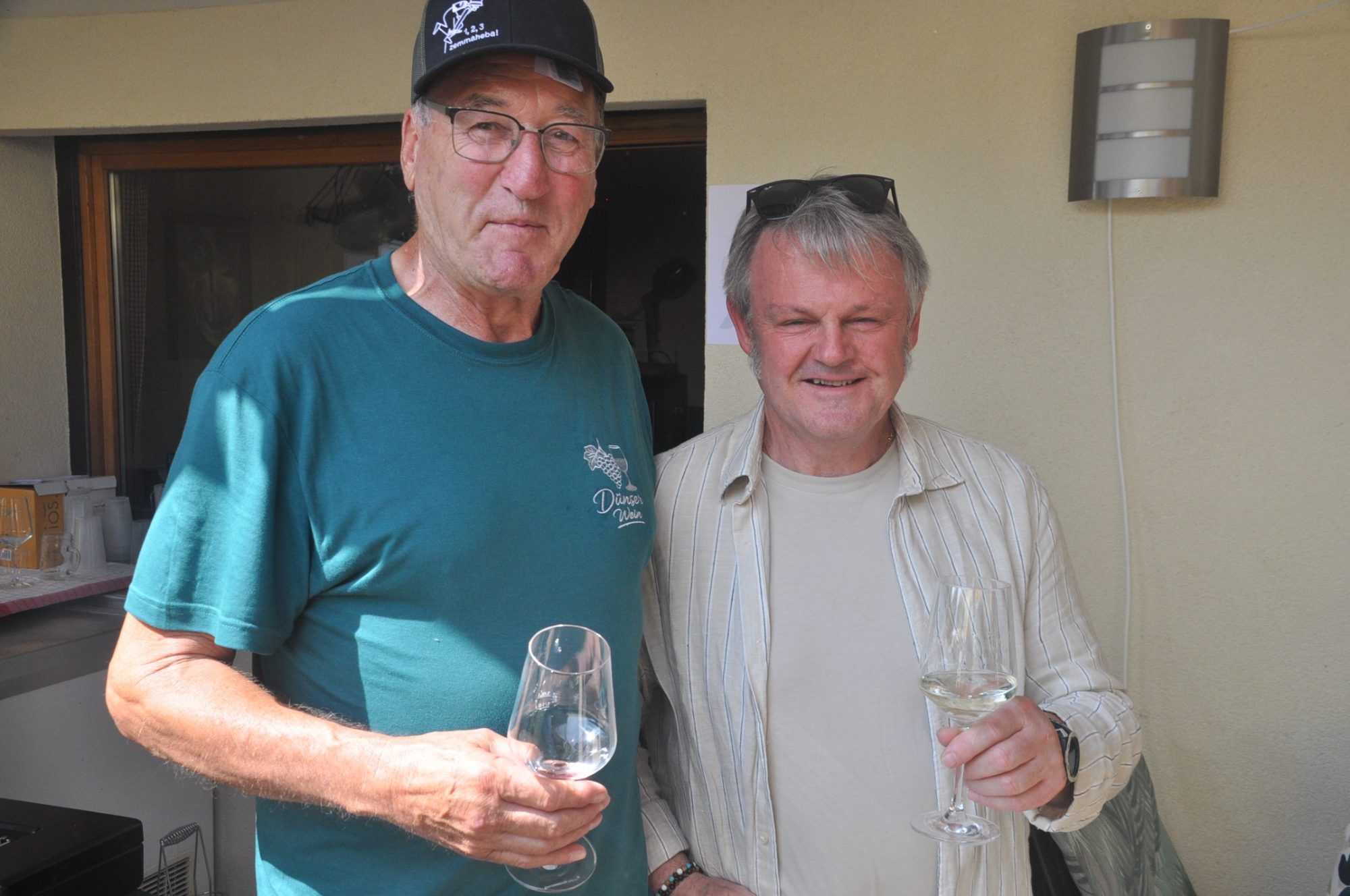 4. Winzer Raimund Dünser und Jürgen Katschitsch