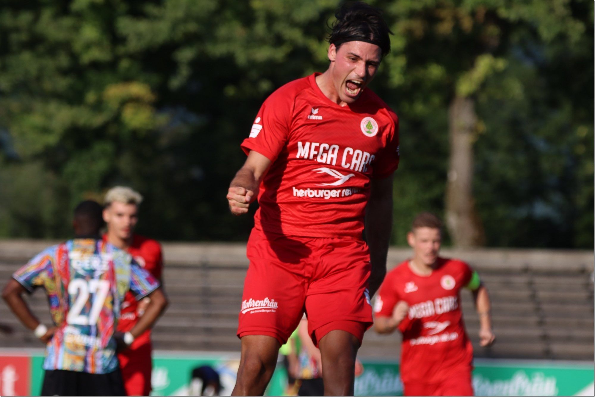 Szenen von Nicolai Bösch beim FC Dornbirn. VN-TK