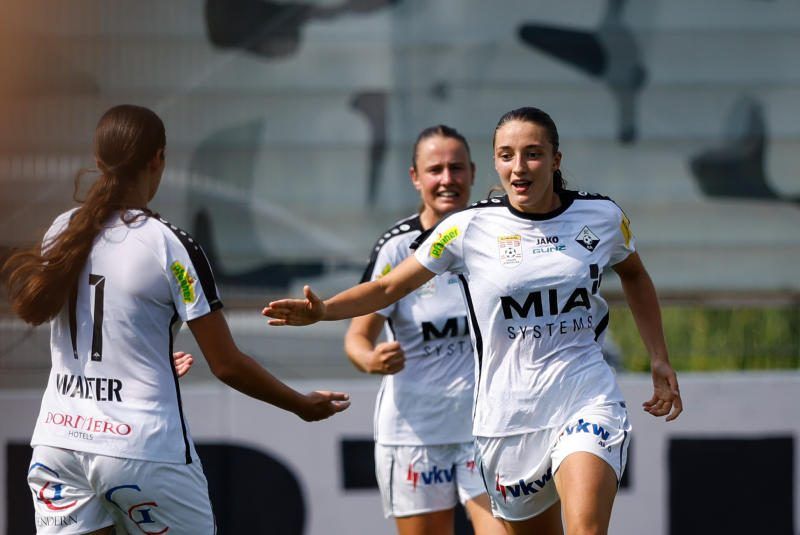 Impressionen vom Spiel SK Sturm Graz Frauen - SCR Altach Frauen. Alle Fotos: Gepa