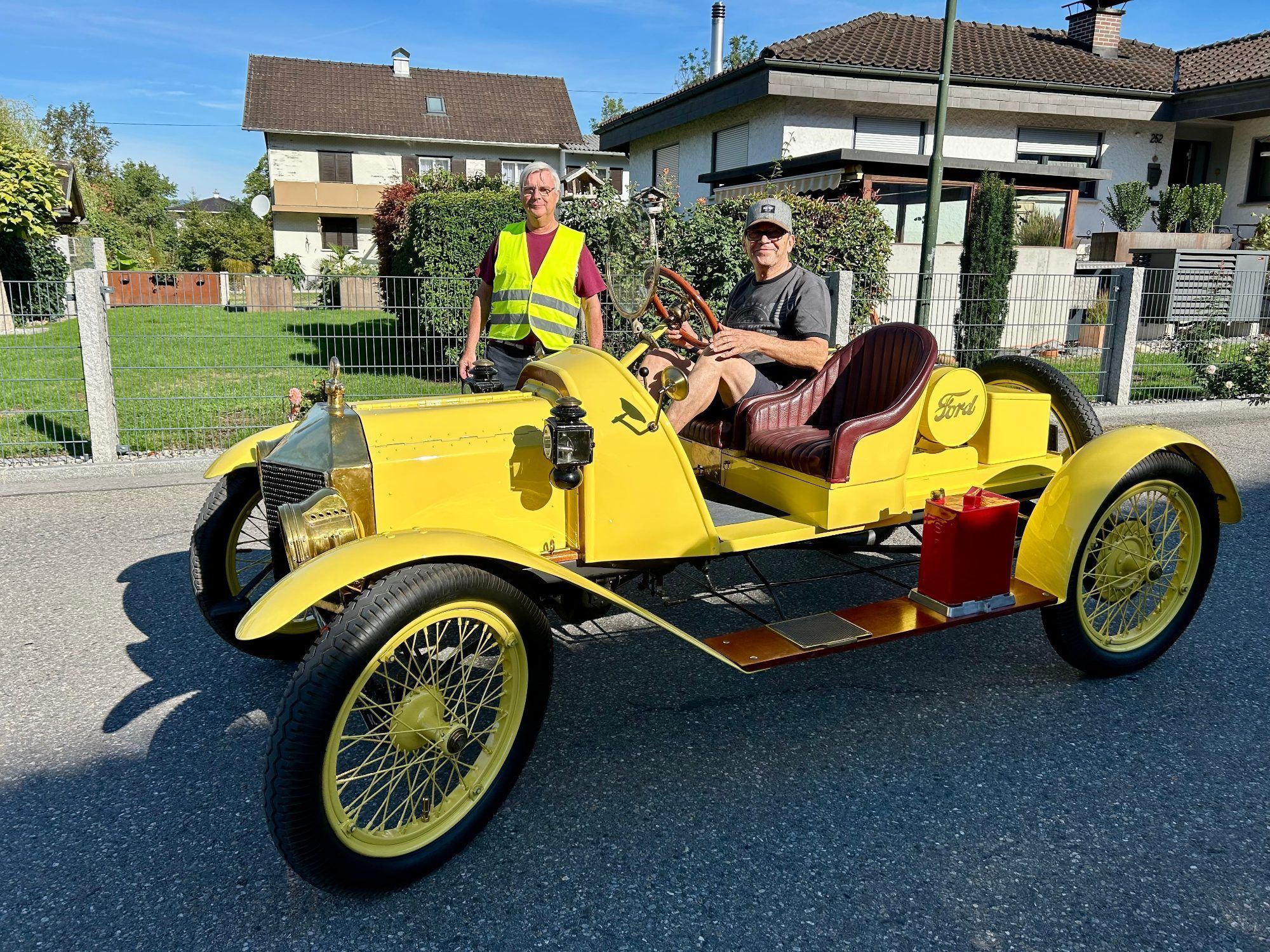 Heinz Dörler pilotierte einen Ford Jg 1913