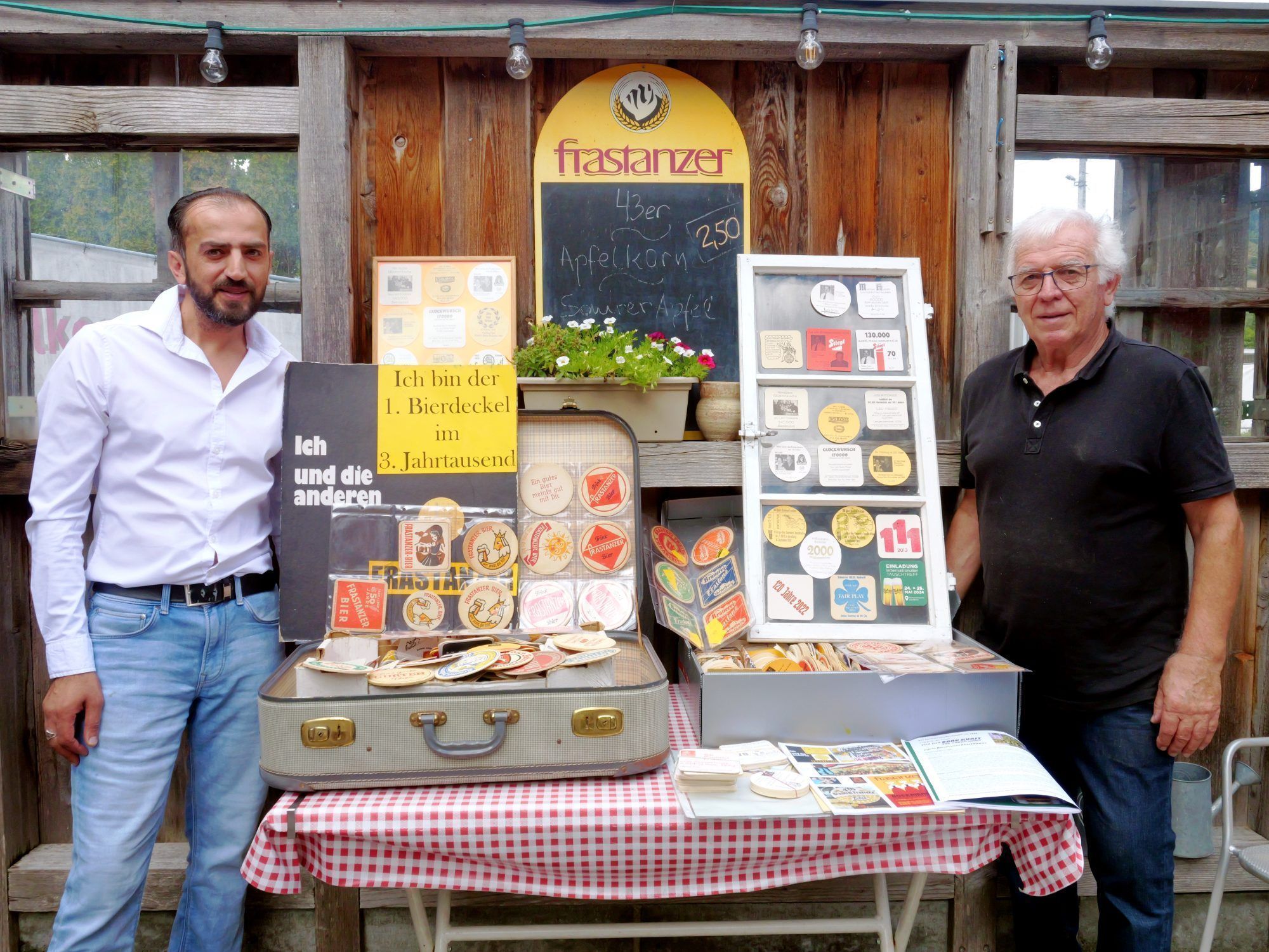 Gutes Essen und Geselligkeit sollen bei Special Events wie einem Biersouvenir-Tauschtreff zusammenkommen.