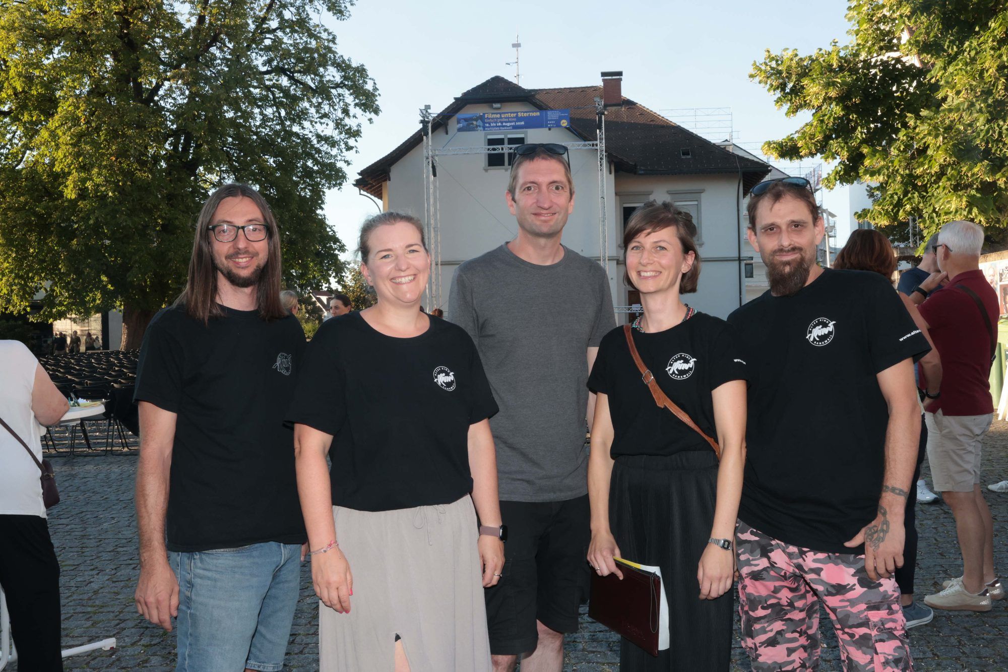 Andreas Graber, Anna Wally, Michael Mathis, Katharina Leissing, und Christian Gehring.