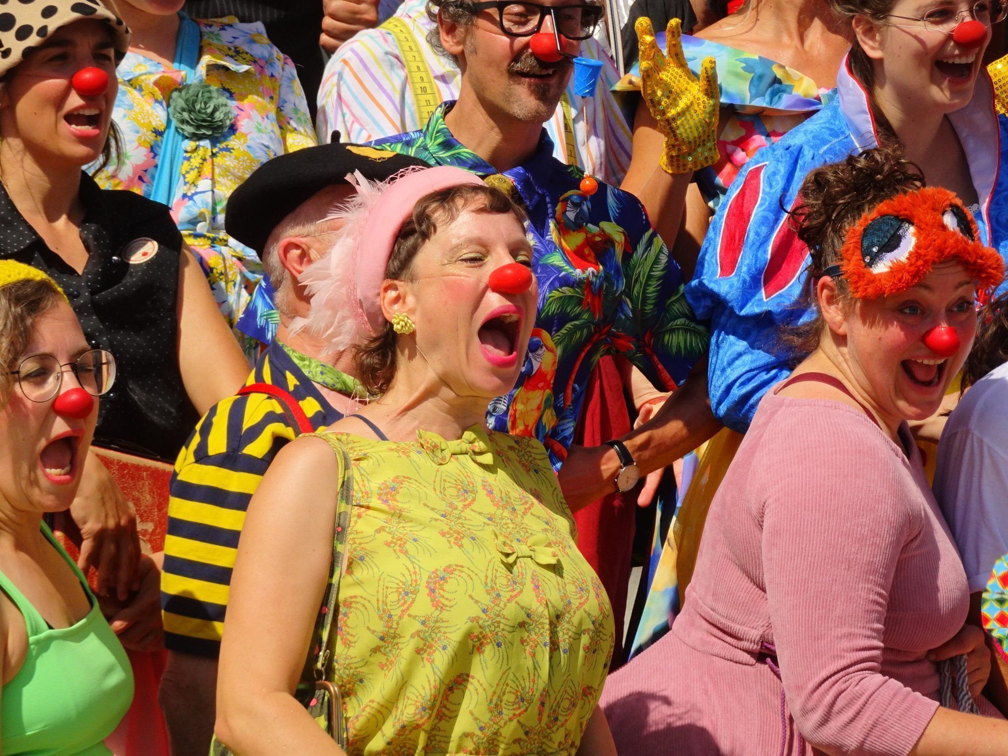 Die Clowns sind da - Hurra!