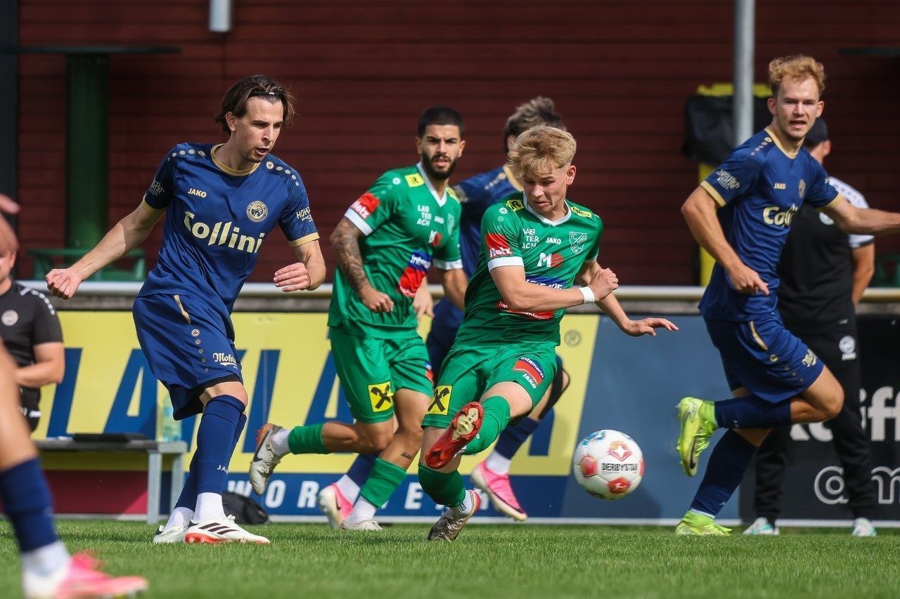 Szenen vom Derby Lauterach gegen Hohenems. VN/3