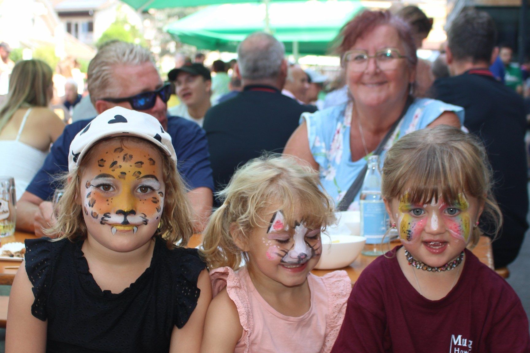 Auch auf die Kids wird nicht vergessen . . .