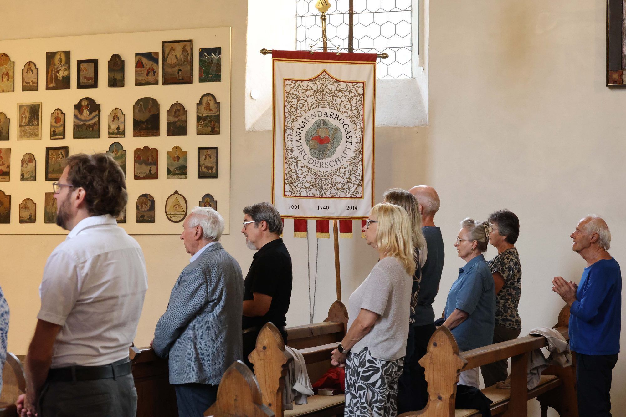Eindrücke vom Annatag in der Wallfahrtskirche St. Arbogast.