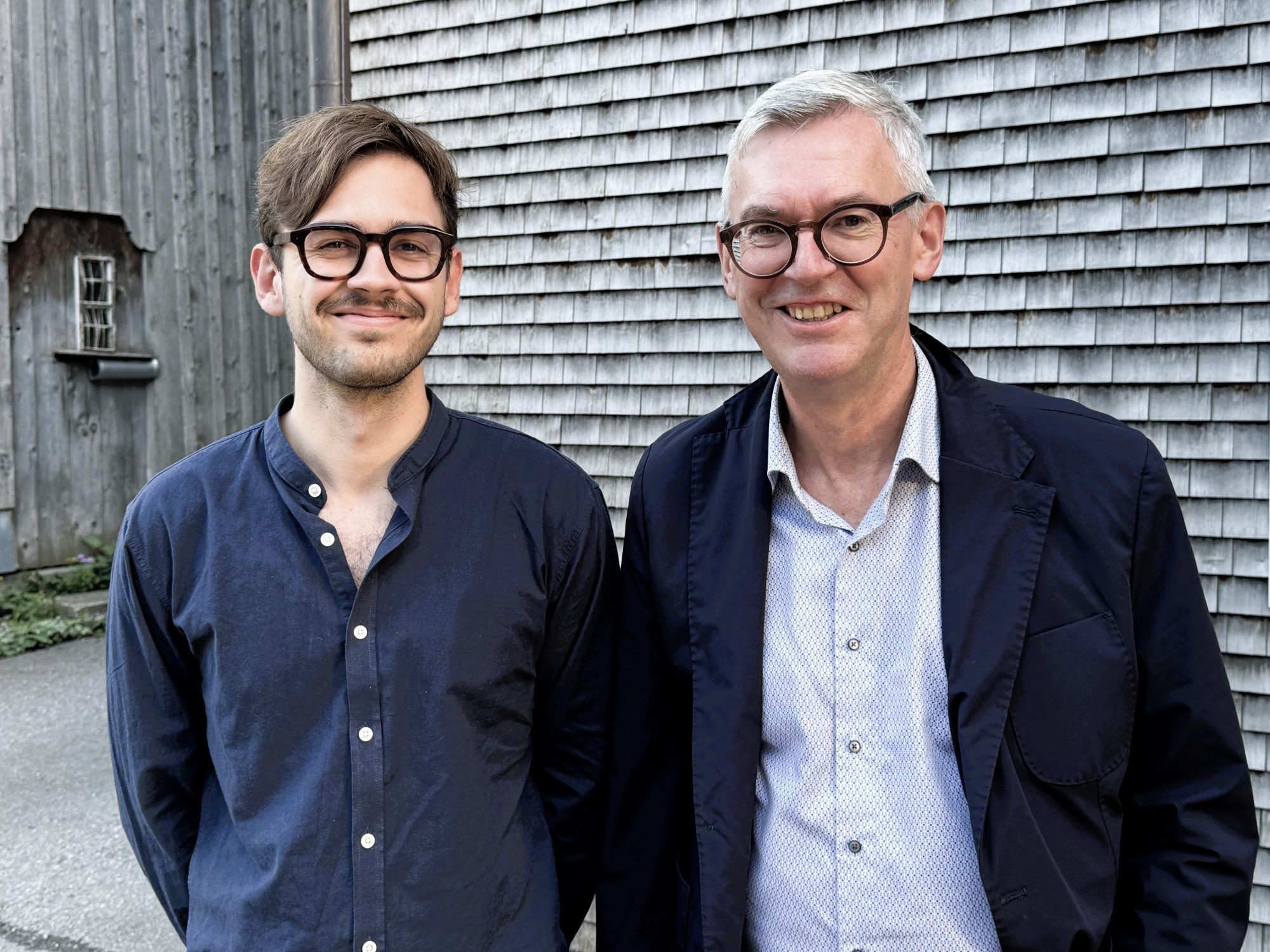 Rechtsanwalt Markus Fink mit Sohn Julius.