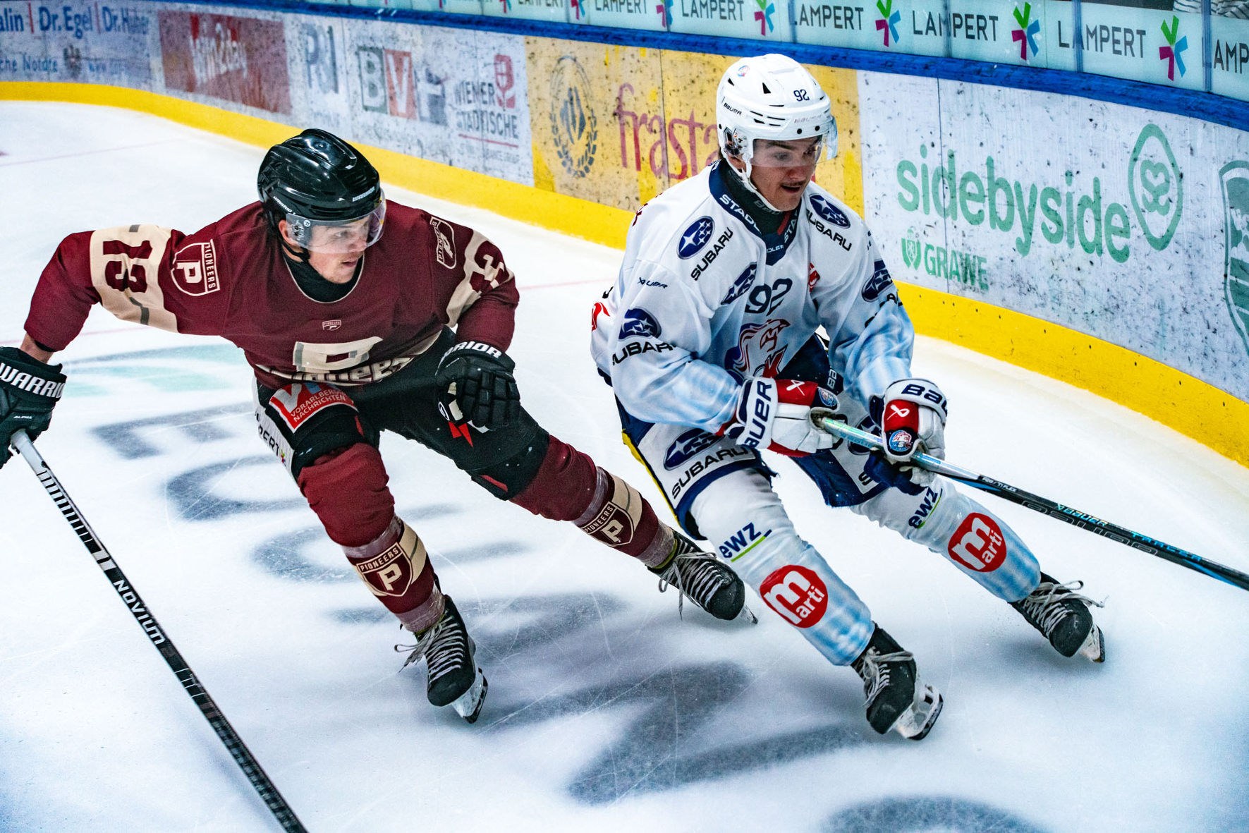 Aron Summer und die Pioneers konnten ihre Chancen nicht nutzen und kassierten eine Niederlage. (Foto:PIV/Rothmund)