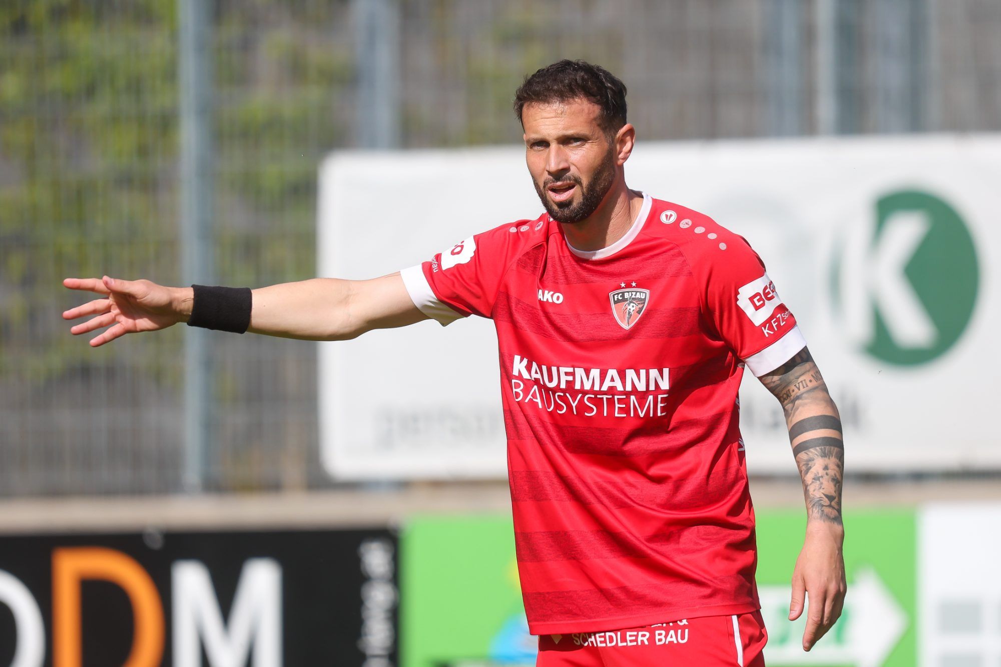 Bizau Spielertrainer Lukas Katnik geht in seine vierte Saison. VN-STIPLOVSEK