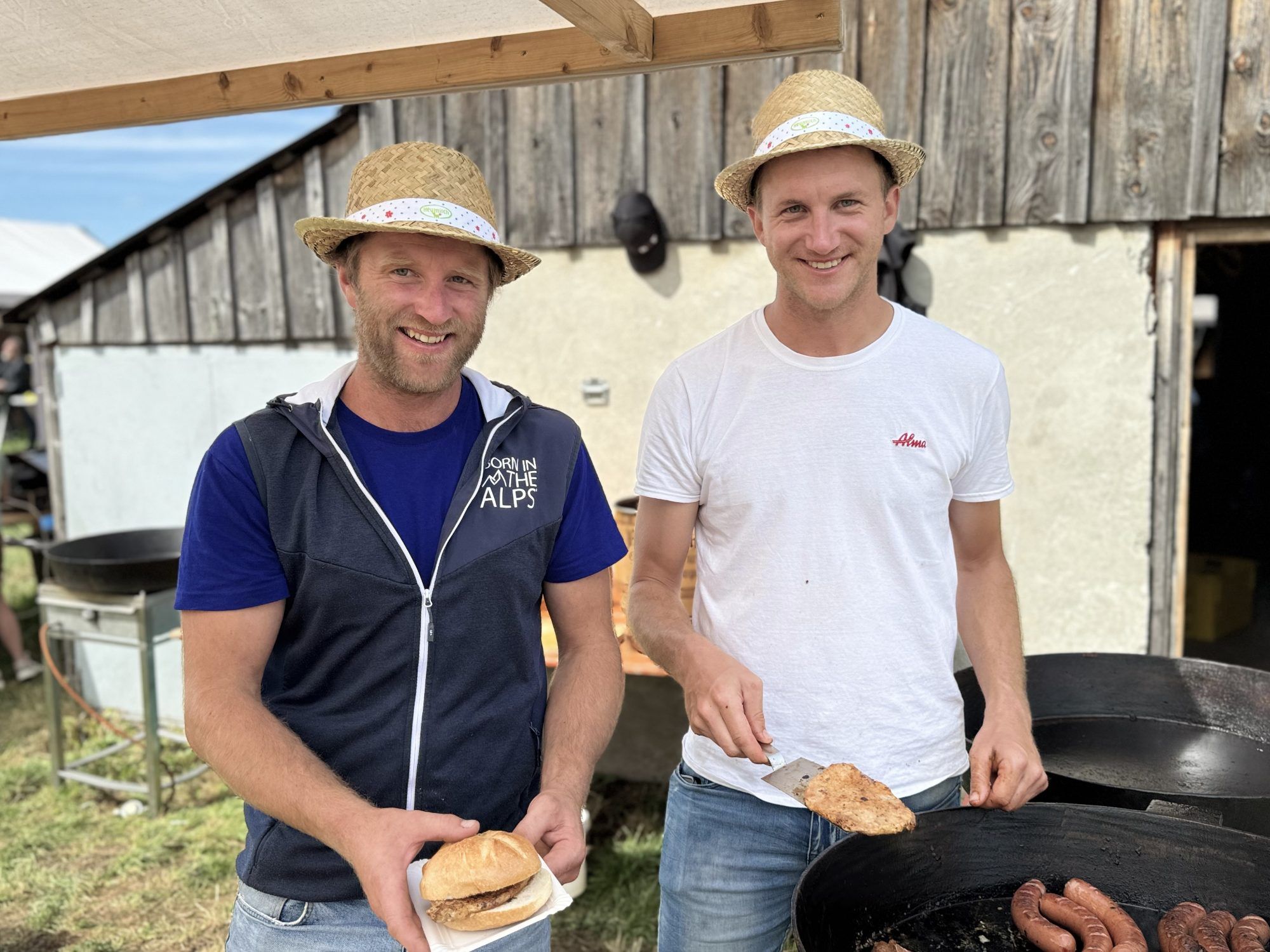 Rubert Büchele und Stefan Schneider sorgten für die Kulinarik.