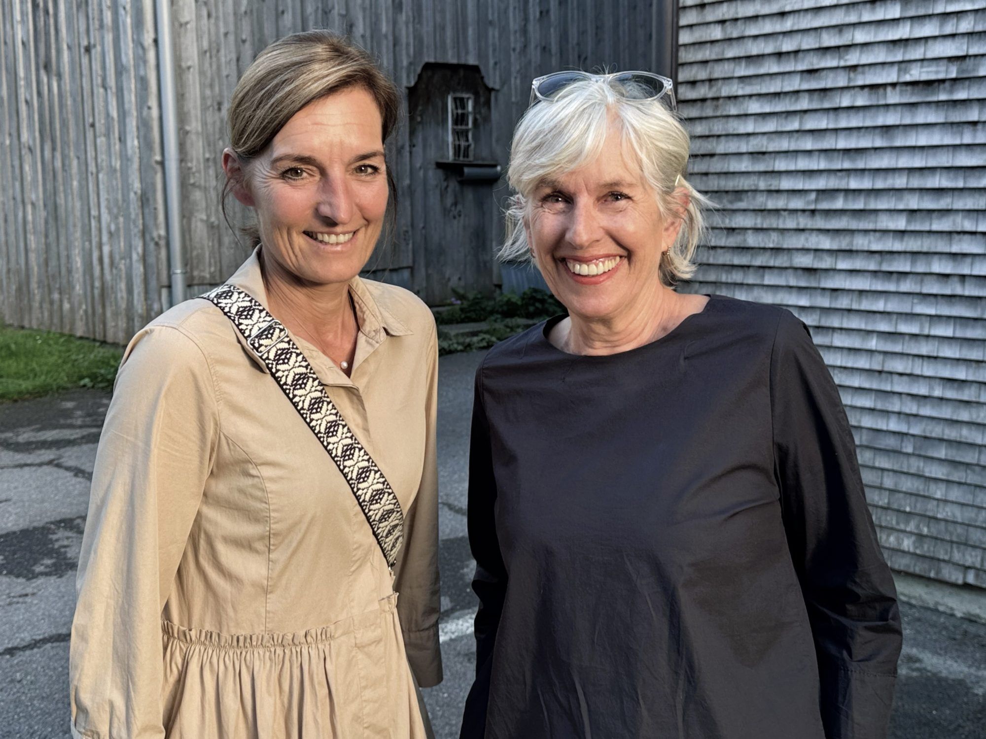 Christin Mathis-Grabherr und Bernadette Fritz kamen aus dem Kleinwalsertal.