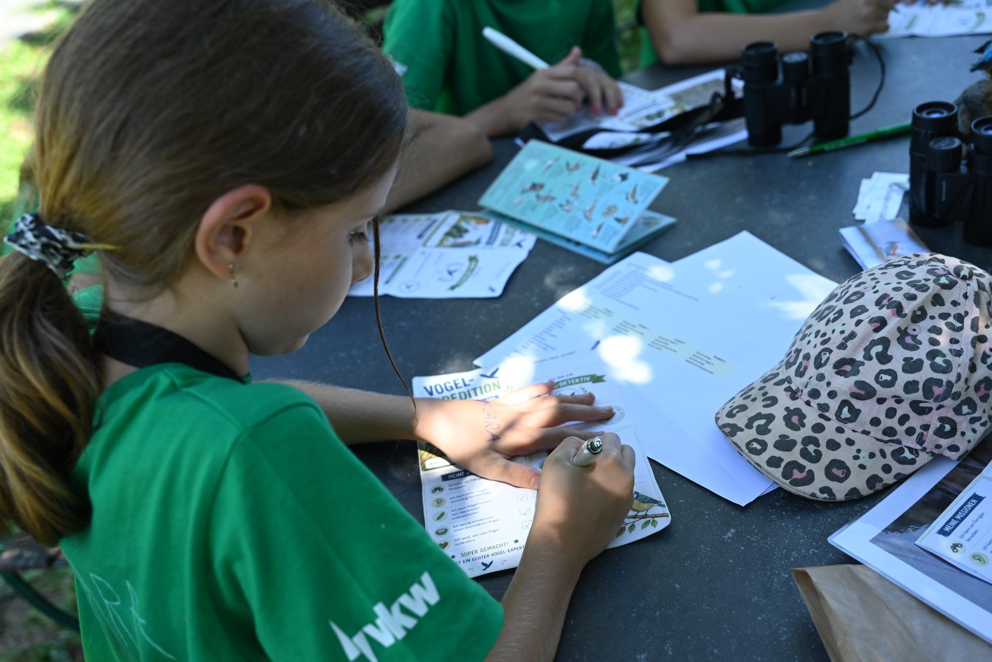 Beim Feriencamp