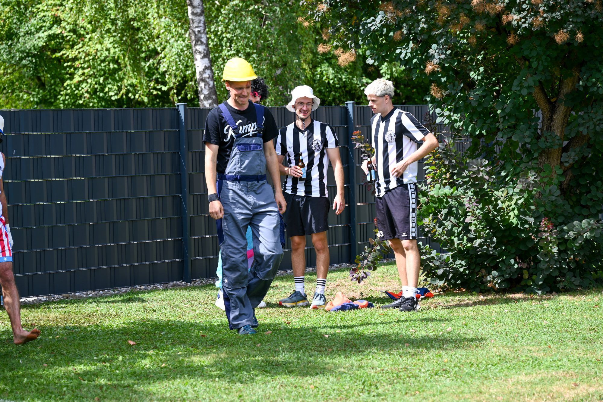 Gartenolympiade unter Freunden