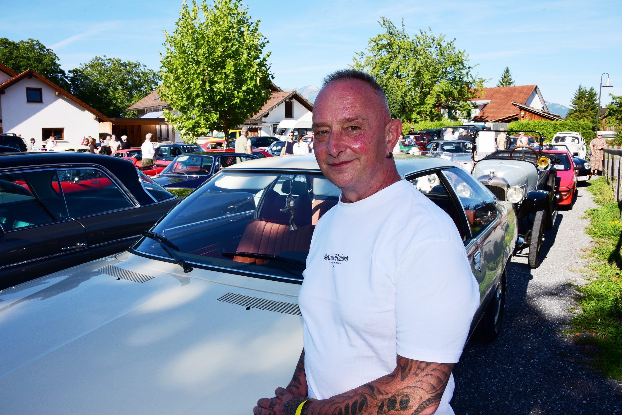 Markus Schwindsackl kam mit Opel Commodore Coupe