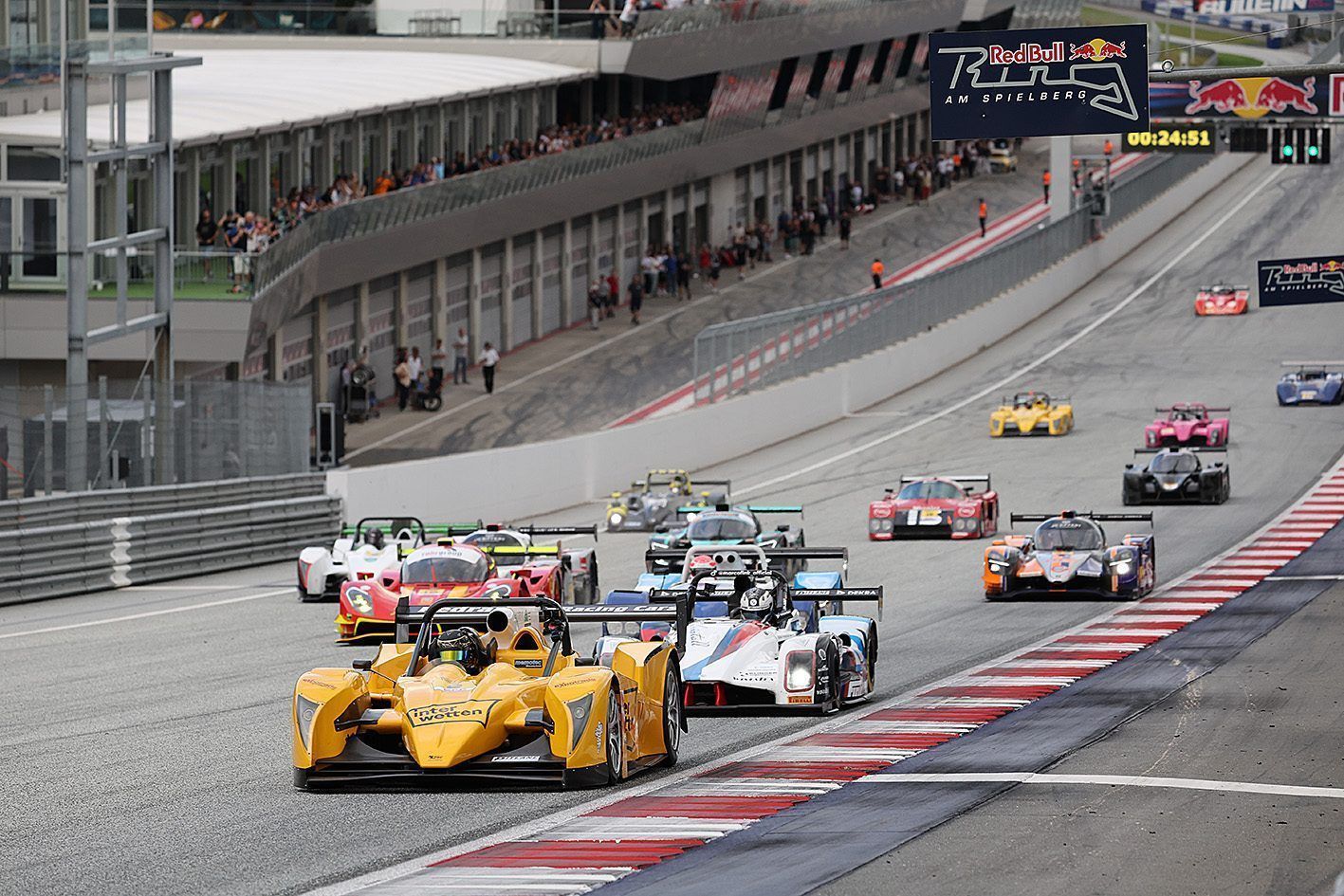 Am Start führte Christian Klien das Rennen am Samstag an
