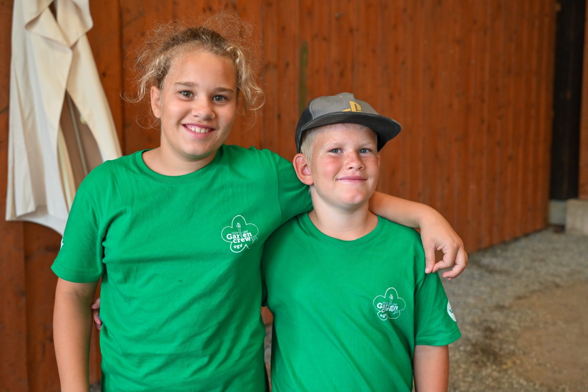 Beim Feriencamp