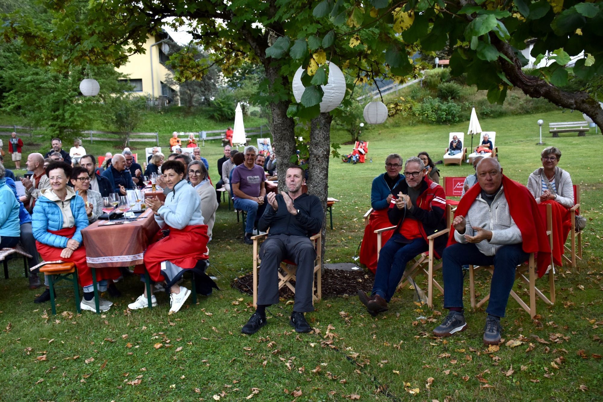 Capital Jazz Profs im Garten des Hotel Felbermayer in Gaschurn