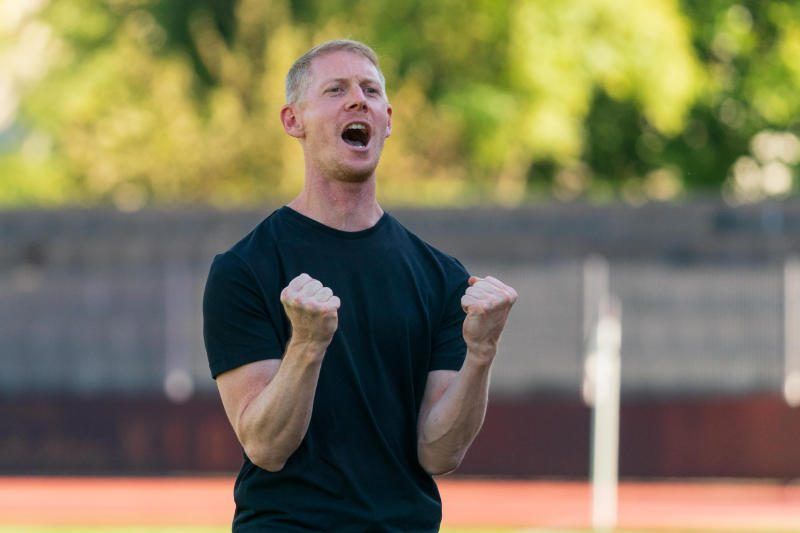 Zurück auf der Birkenwiese, aber diesmal als Trainer: Roman Ellensohn bereit für die neue Aufgabe. VN