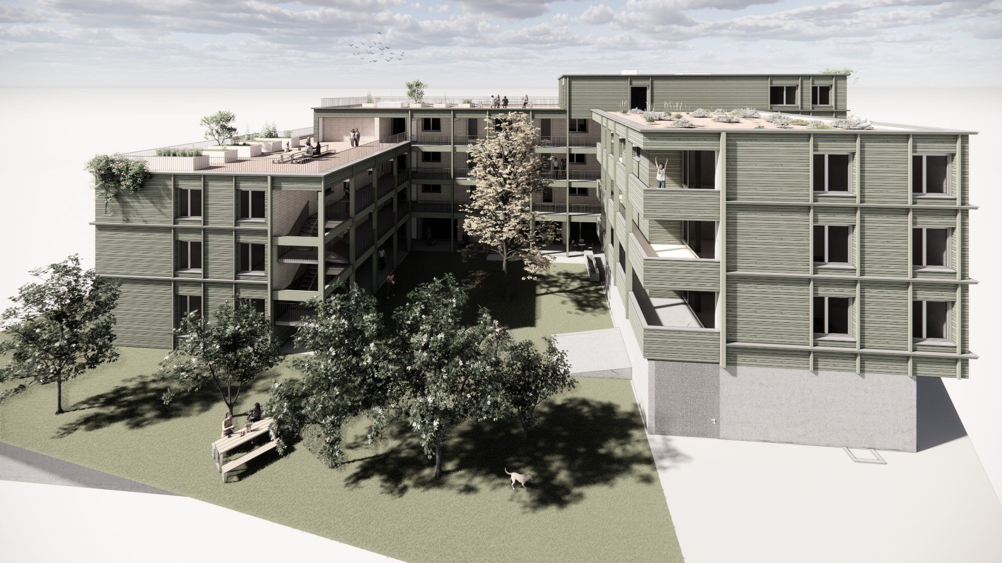 So sieht Architekt Stefan Grabher das Projekt.