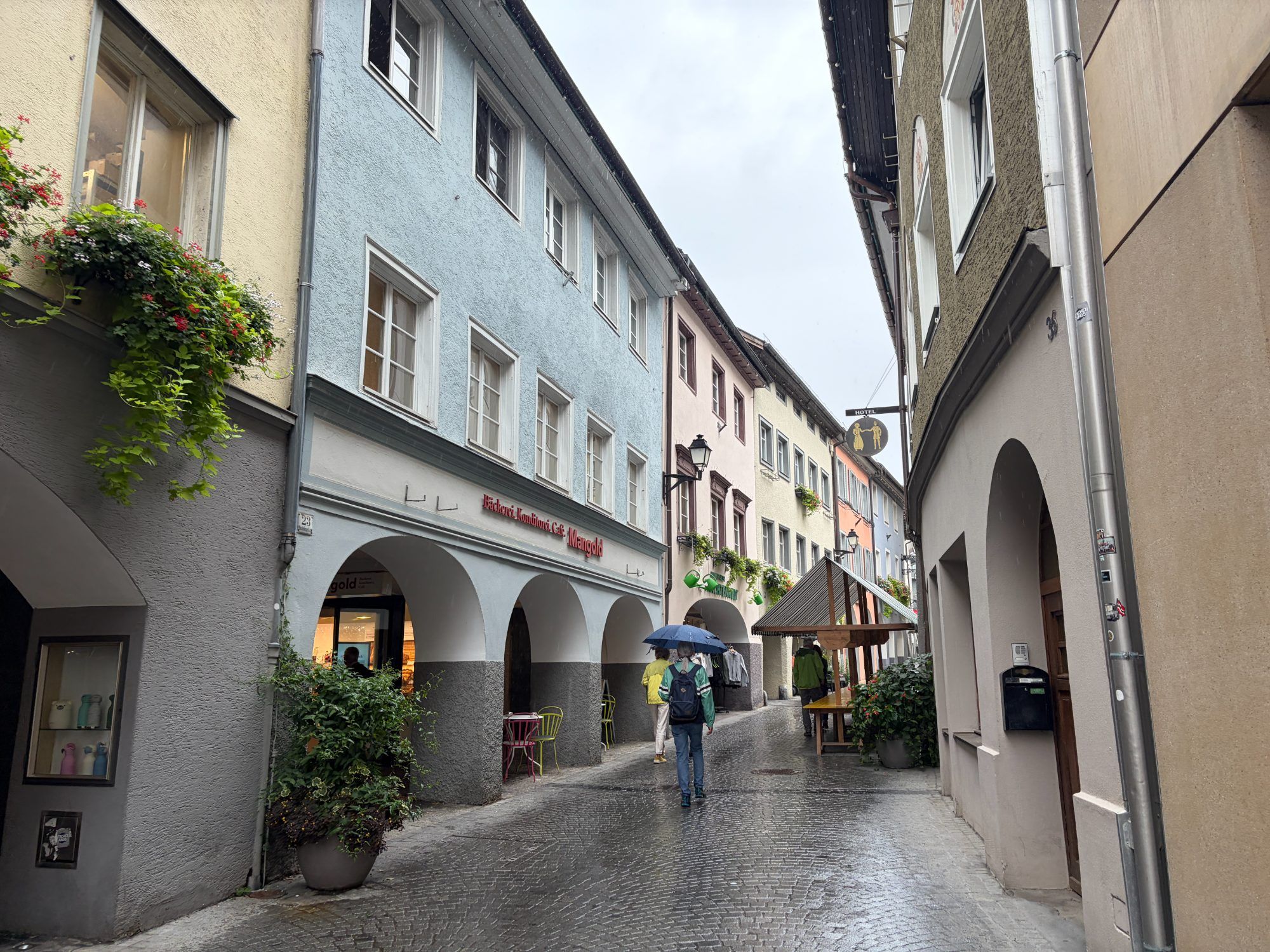 Die Innenstadt von Bludenz