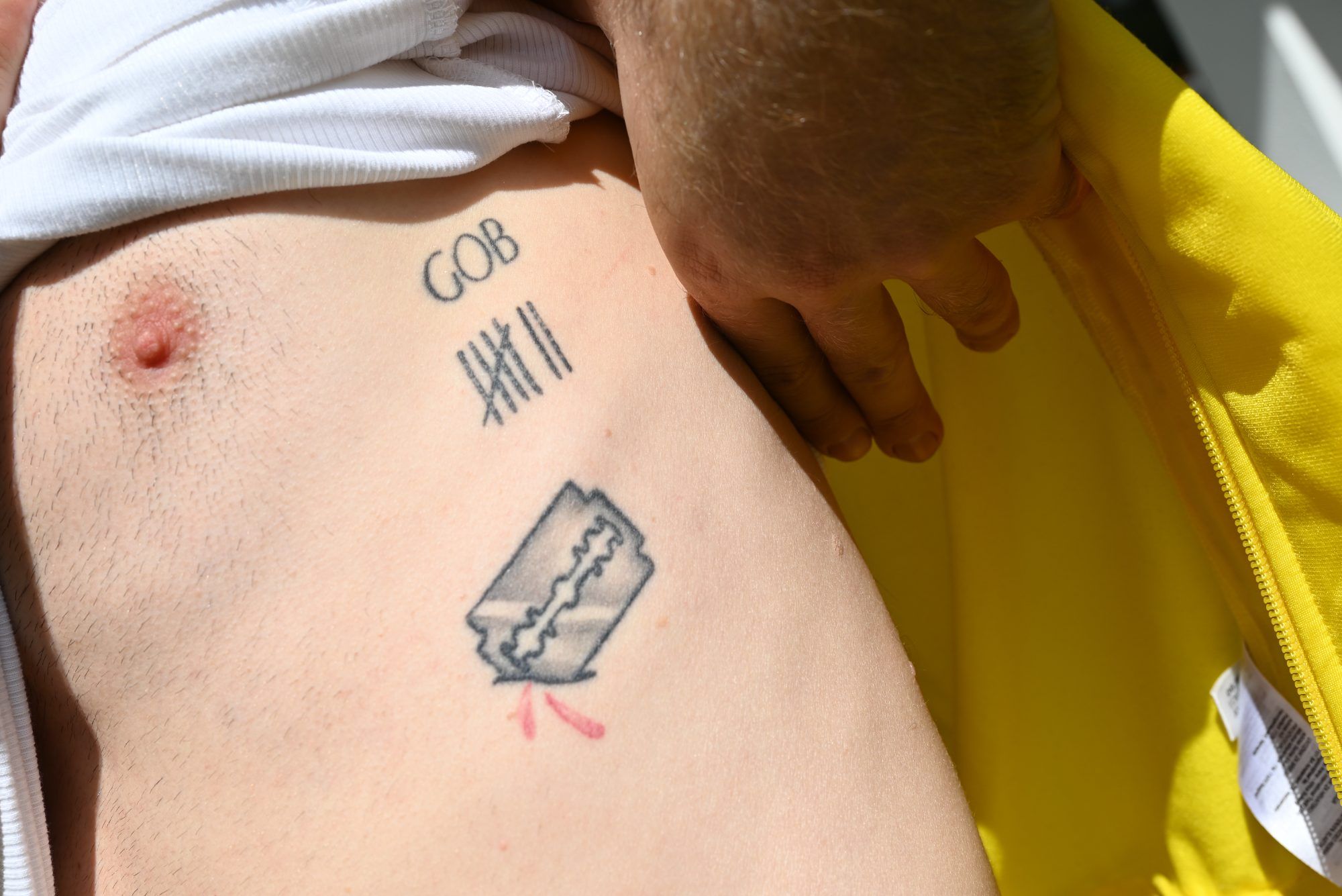 Sieben Siege haben Philipp und Michael bereits bei der Gartenolympiade erzielt. Am Ende des Tages durften sie sich über ein weiteres Tattoo freuen. 