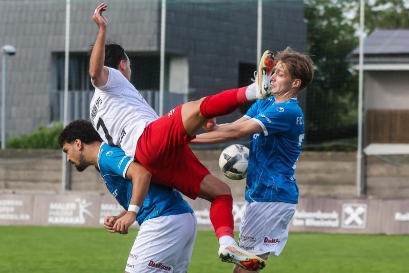 Talip Karaaslan schoss den vierten Dornbirner Treffer in Lustenau. VN-STEURER