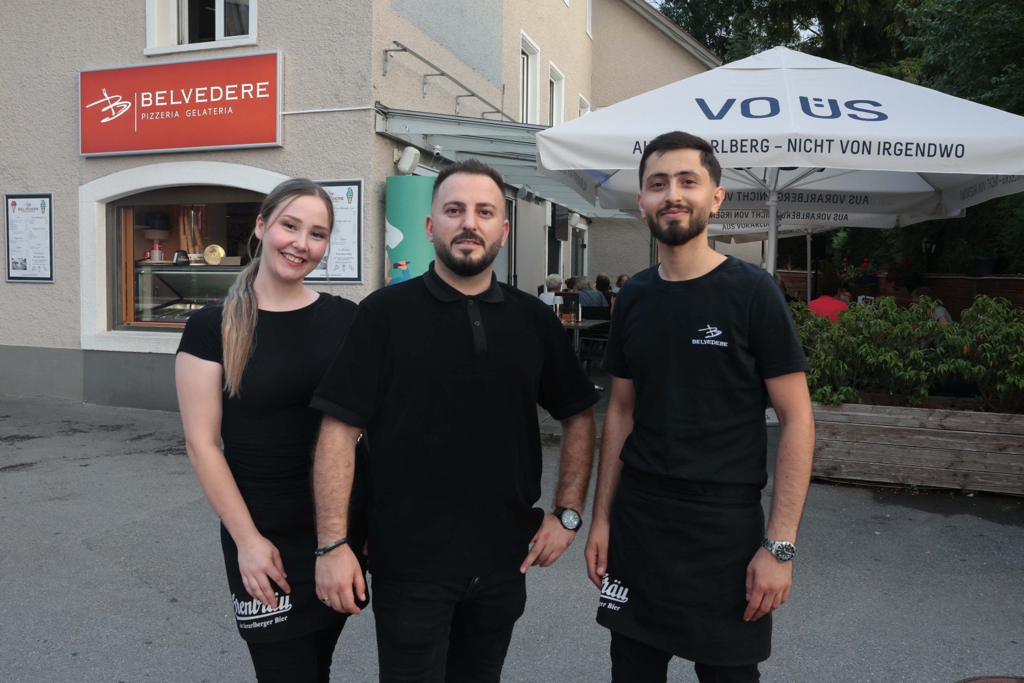 Sena, Wali und Momo vom
