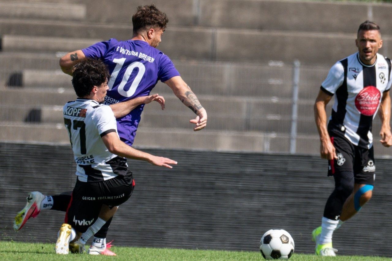 Szenen vom Bregenzer Stadtderby SW II gegen Viktoria. VN-SERRA/7