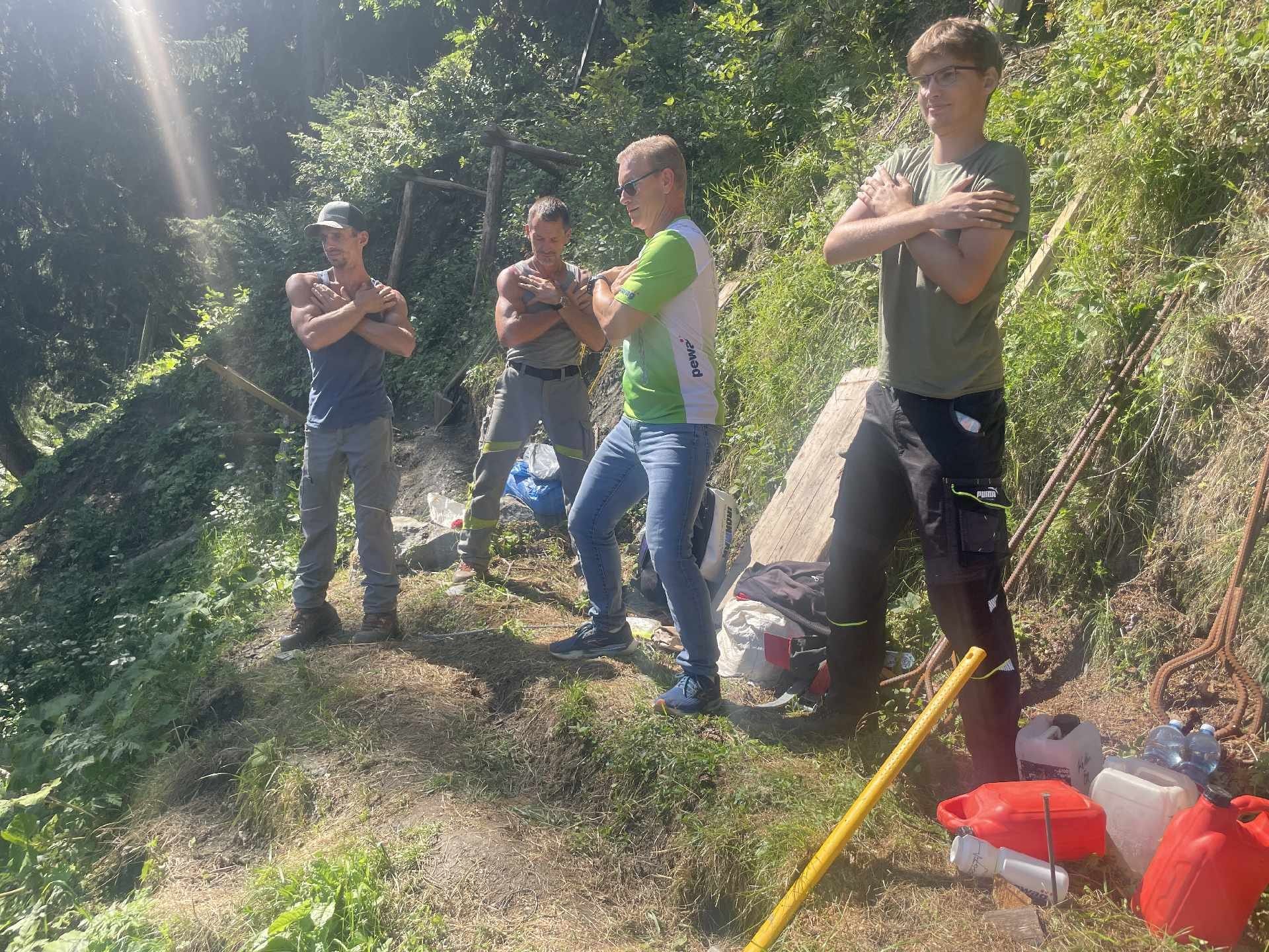 Ein gerader, starker Rücken muss trainiert und gepflegt werden.