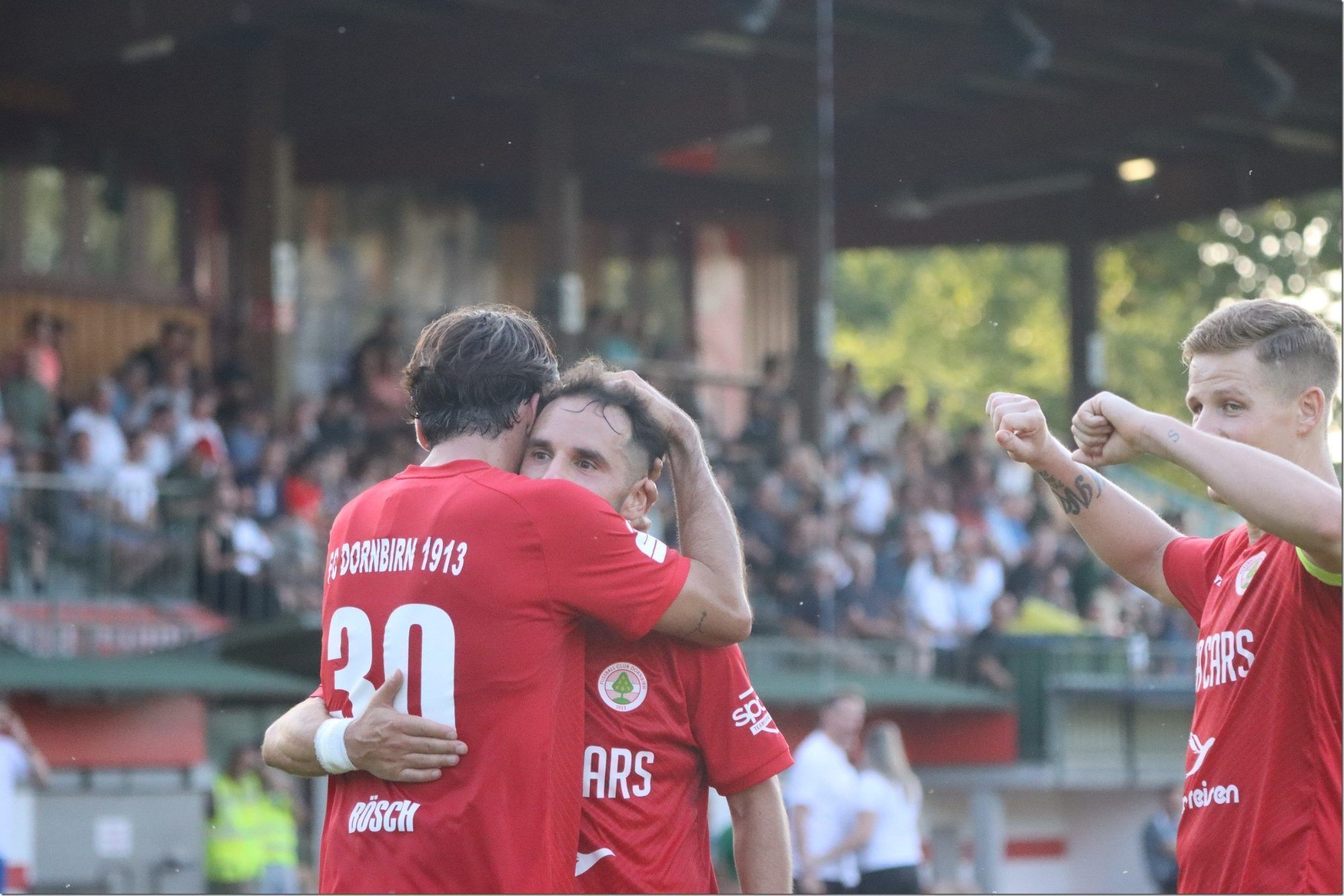 Szenen von Nicolai Bösch beim FC Dornbirn. VN-TK