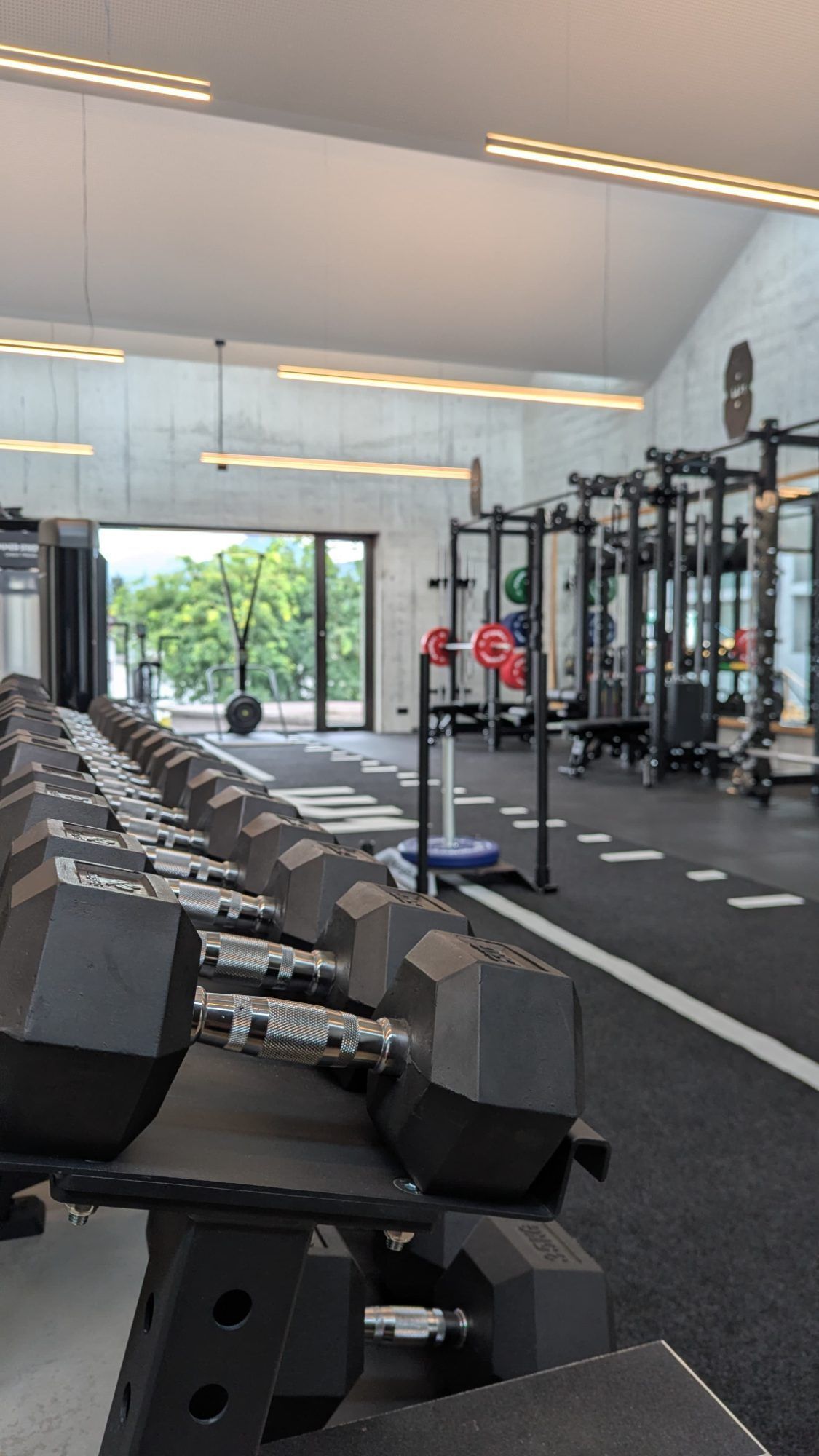 Fitness Abteil beim werkeins. werkeins