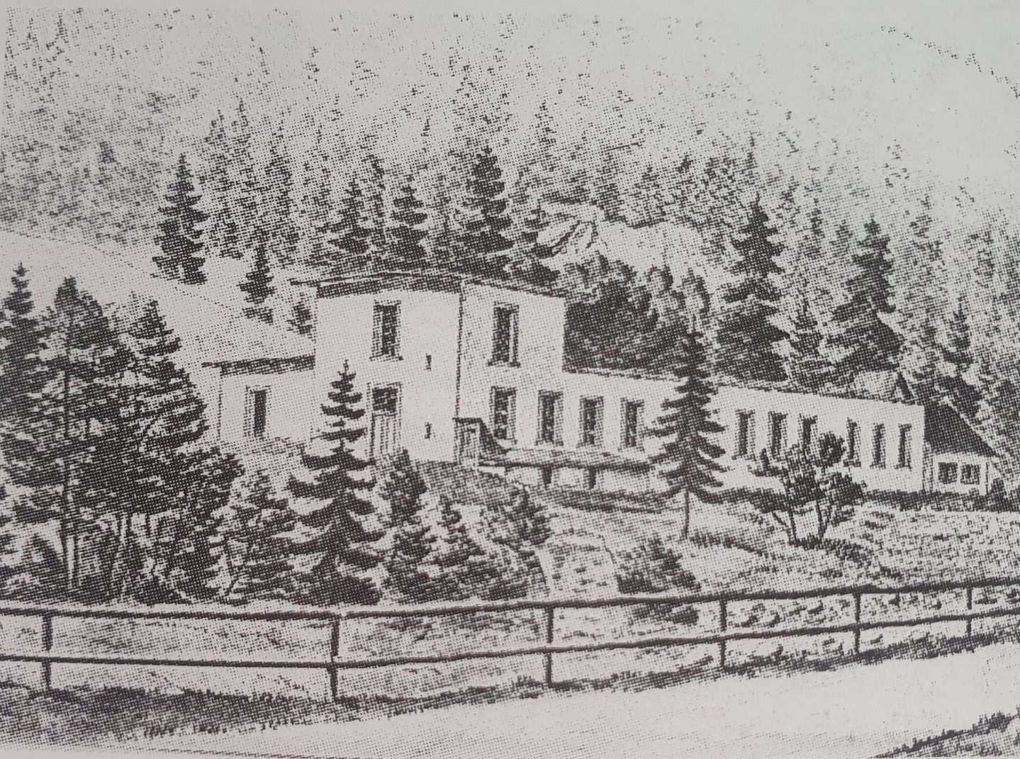 Spinnerei Boden nach dem Brand, 1907. Foto: Repro Stadtarchiv Dornbirn