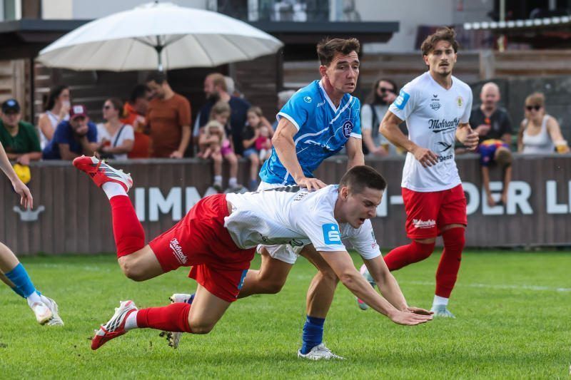 Derby-Impressionen FC Lustenau vs FC Dornbirn. VN-Steurer/15