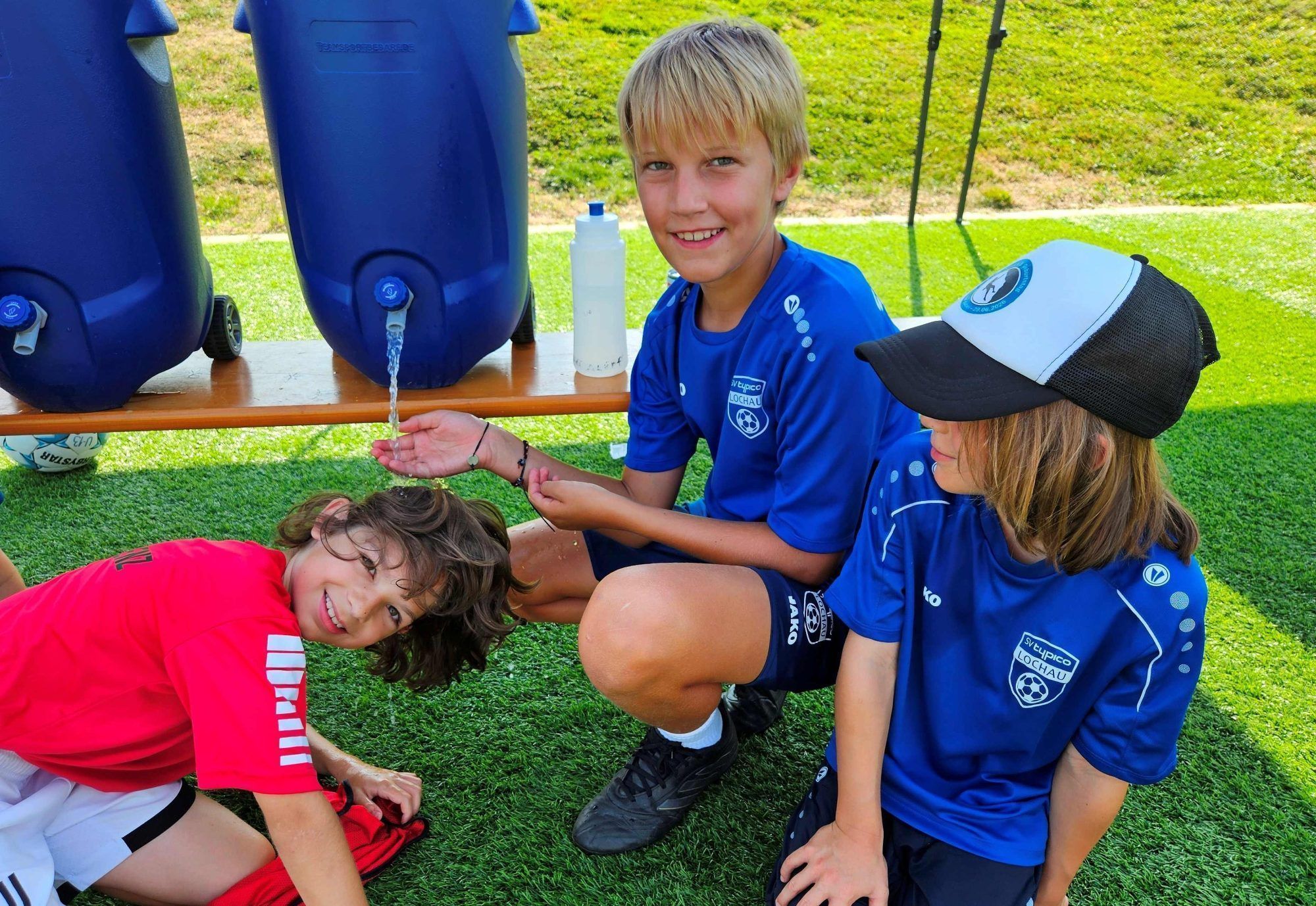 Fünf „megagheiße“ Tag war das Stadion Hoferfeld fest in der Hand der jungen Nachwuchskicker.