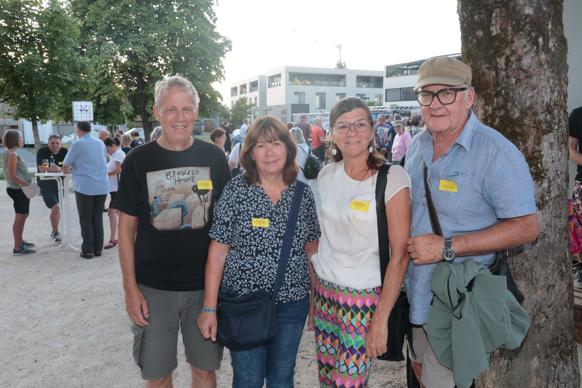 Clubmitglieder Norbert und Katharina Schnetzer, Doris Baur-Böckle und Markus Baur.