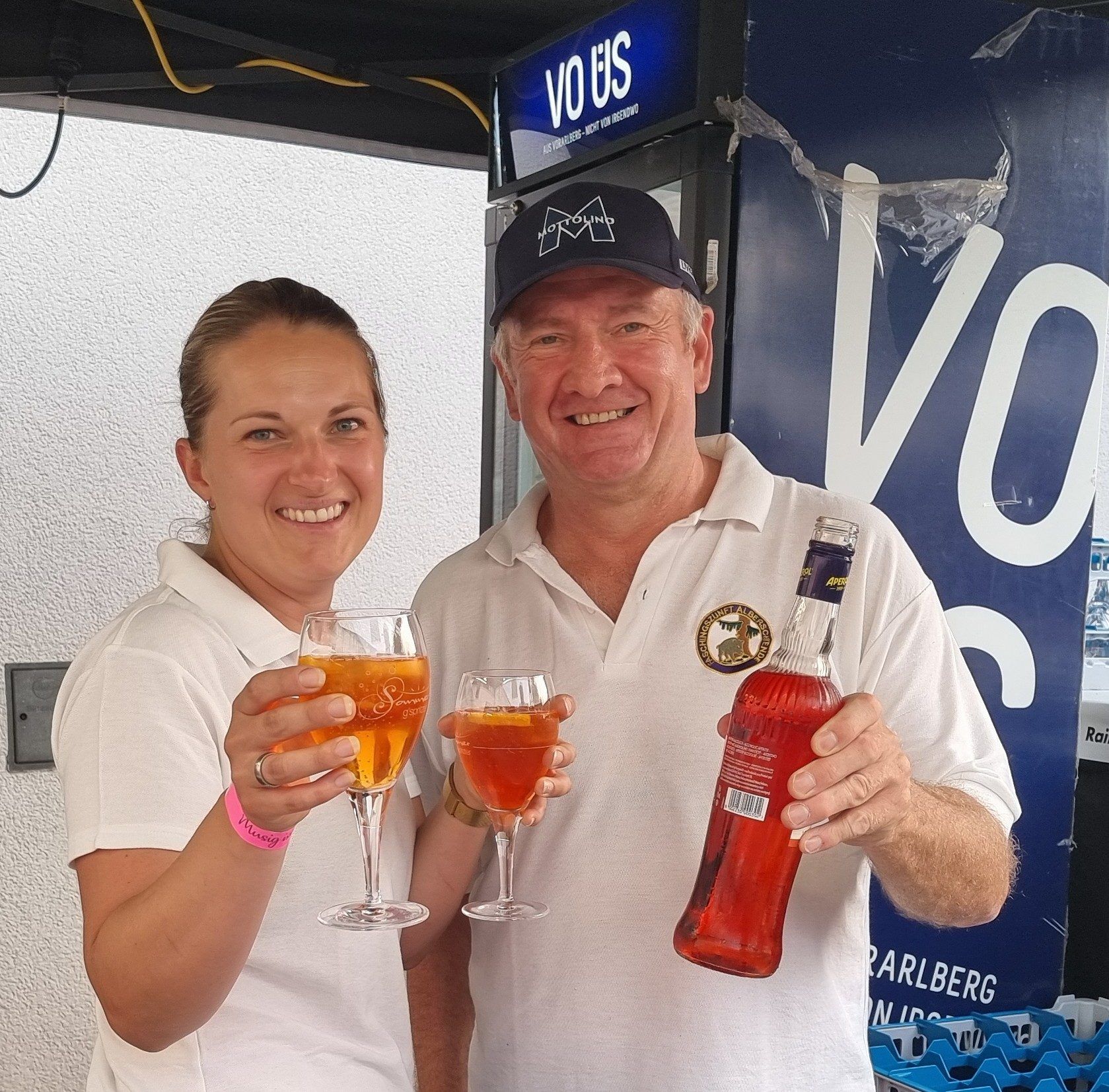 Zum süßen Dessert vielleicht noch ein kühler Aperol an der He wo a Wildsau-Bar?