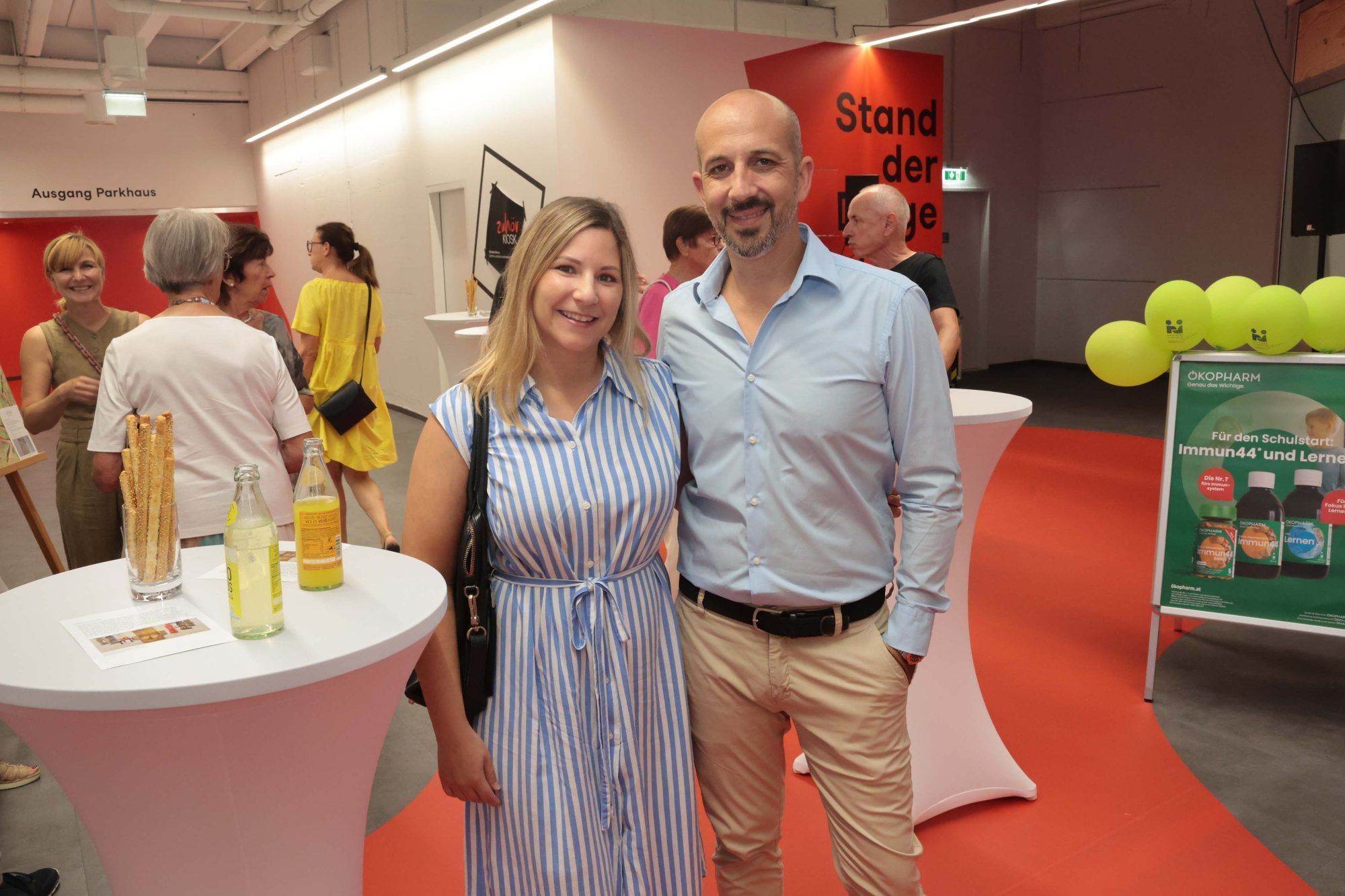Rebecca (russmedia) und Philipp Krockenberger (Mohrenbräu).