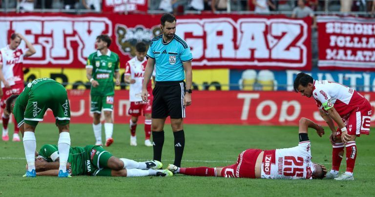 Fehlender Mut gegen Grazer Riesen
