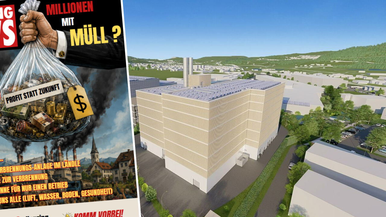 Kraftwerkspläne: Rondo Ganahl nimmt von S.O.S. Walgau keine Petition entgegen
